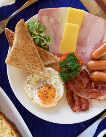 Homemade Continental breakfast