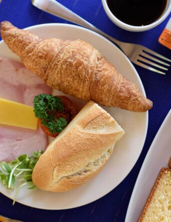 Homemade French breakfast